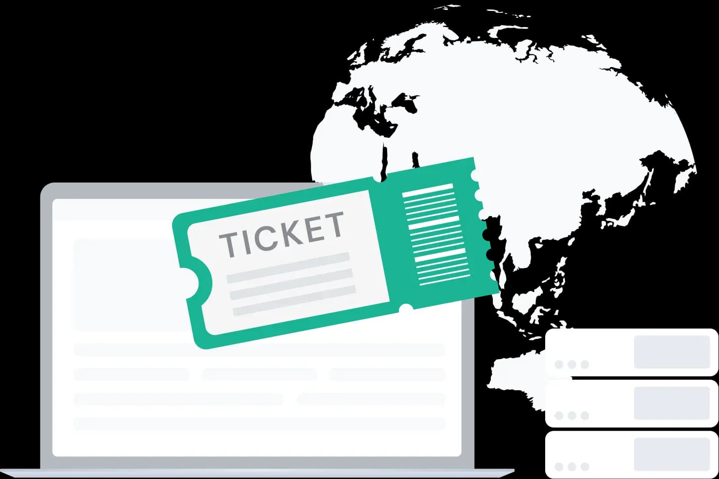Ticketing proxy
